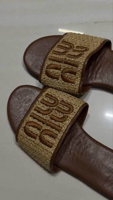 Тапочки тапки miu miu