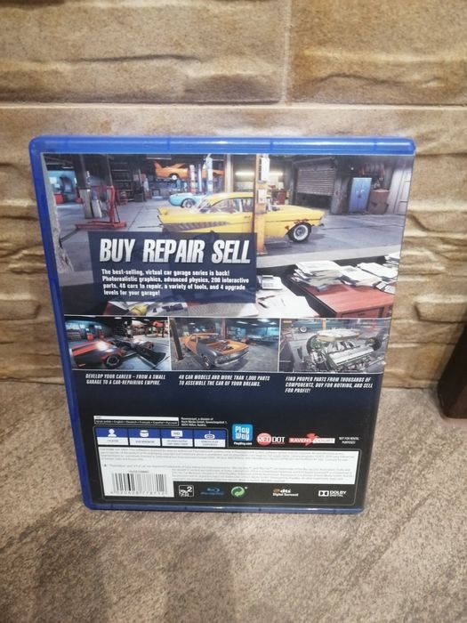 Gra na ps4 car mechanic simulator