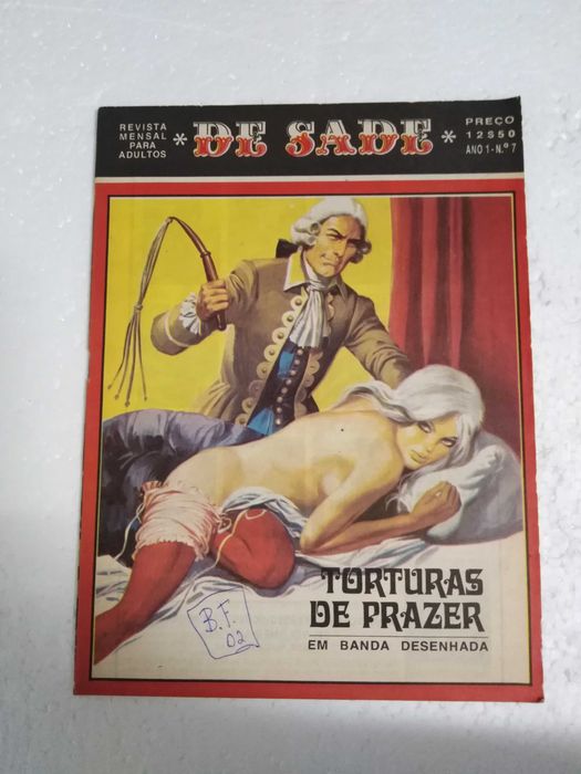 De Sade- Coleção de Banda Desenhada Portuguesa COMPLETA (8 vol.) 1977