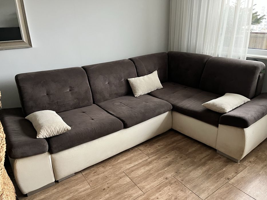 ZAREZERWOWANA!!! Kanapa narożna rozkladana