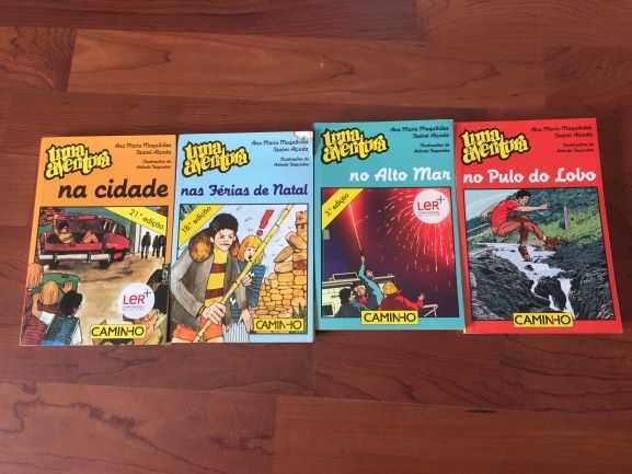 Livros de aventuras infantis - Cinco, Sete, Uma Aventura