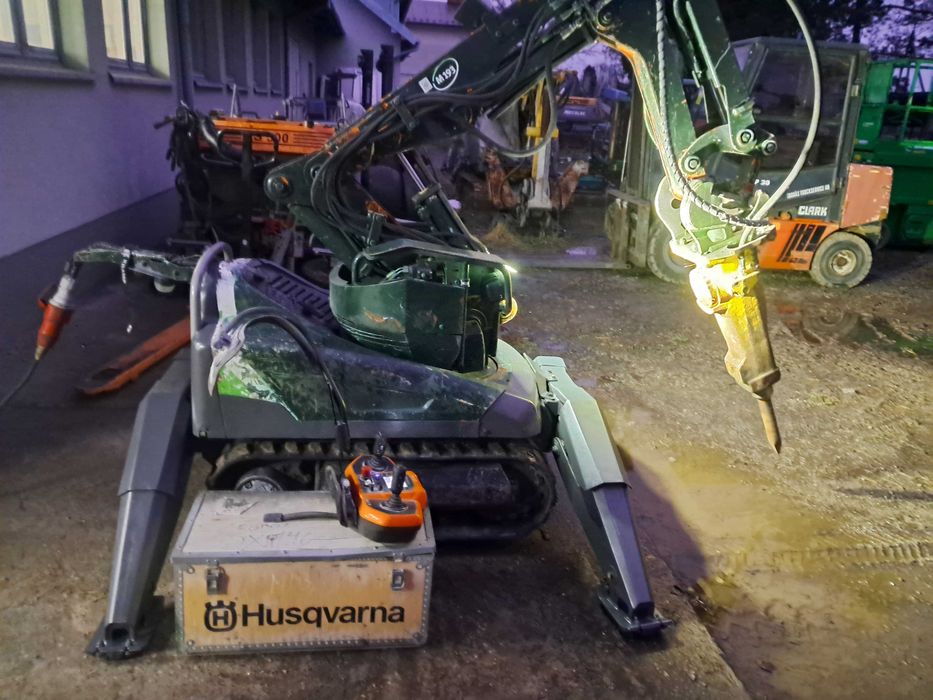 robot Wyburzeniowy Husqvarna DXR140 + młot SB152, 2018r (Brokk)