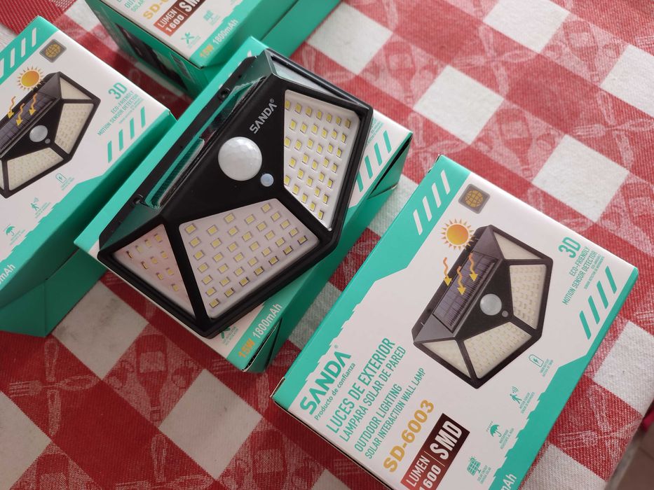 LED Luz Solar LED Luz Solar Sensor de movimento
