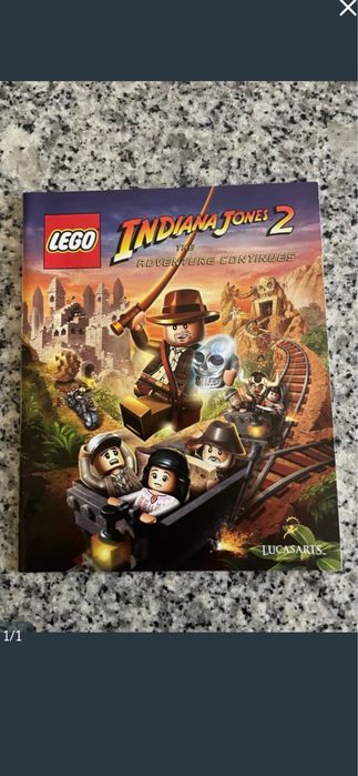 Manual jogo Ps3 Lego Indiana Jones 2