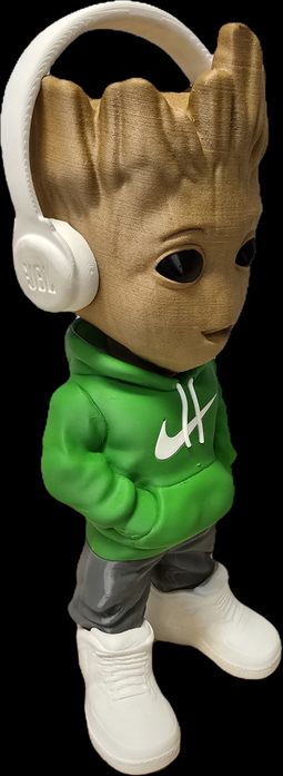 Groot Urban – Figura em Impressão 3D | 30 cm