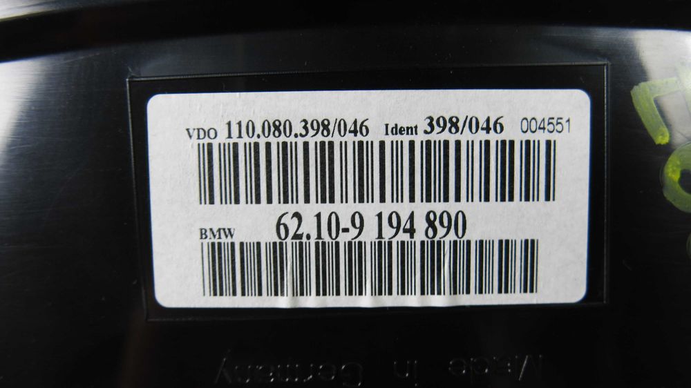 BMW E60 E61 licznik zegary 2.0d N47