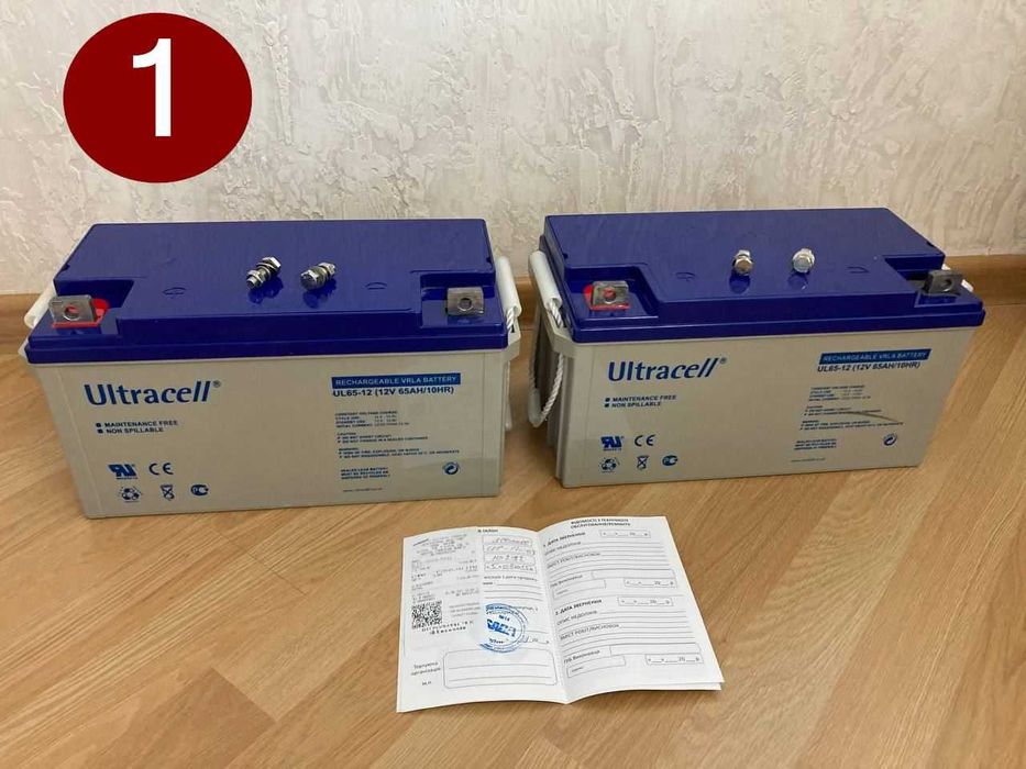Продам АКБ Ultracell UL65-12 (12B 65AH)