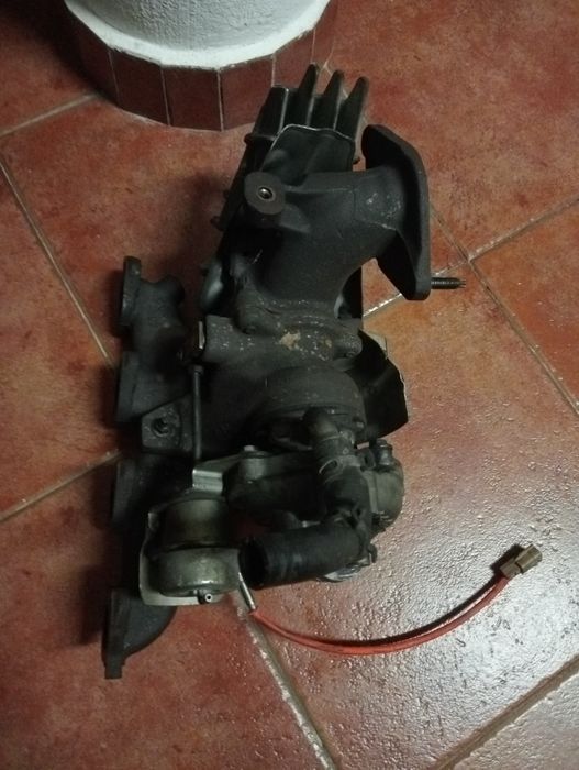 Turbo usado com coletor de escape