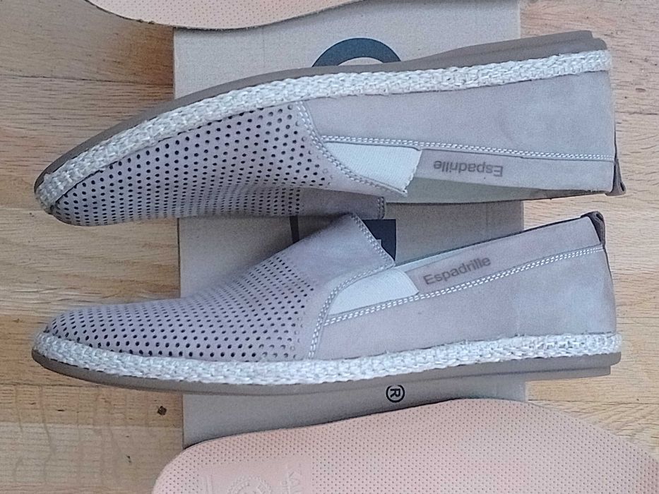 Чоловічі літні мокасини сліпони туфлі KaDar розмір по устілці 27 см