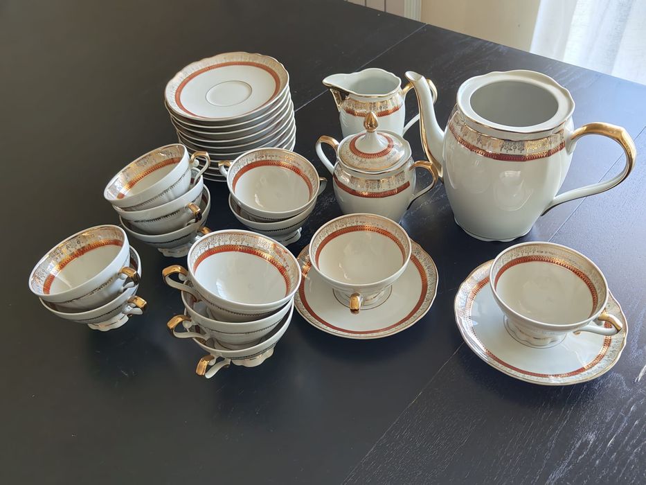 Conjunto de peças antigas e de antiguidades, Vista Alegre, SPC, Murano