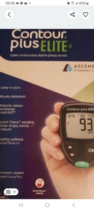 Contour Plus Elite nowy glukometr
