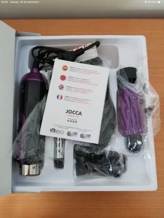 Conjunto de 4 acessórios para moldar o cabelo