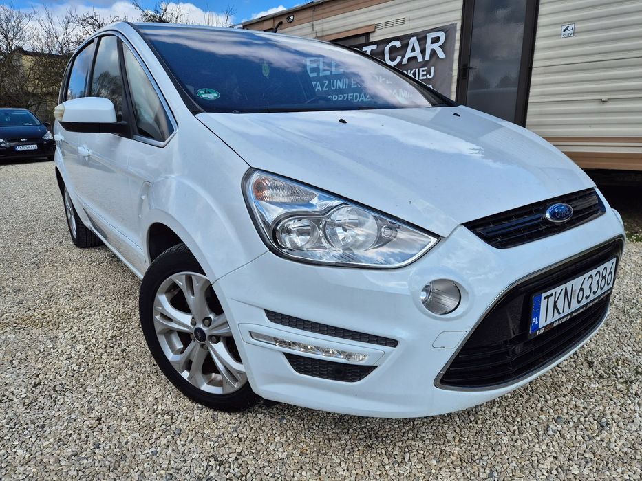 Ford S-Max SPROWADZONY, Bogate wyposażenie, Podgrzewane fotele, Leedy, Lift