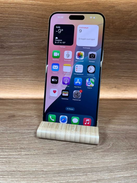 iPhone 15 Pro Max 256 White!! АКБ: 84%! №: 7793! СТАН ГАРНИЙ! З США!! Айфон купити оригінал !!