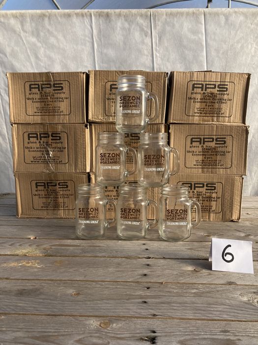 Słoiki z uchem, kubki z uchem żołądkowa gorzka