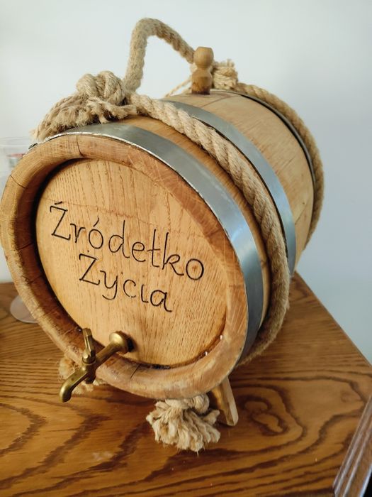 Dębowa beczka 10 litrow