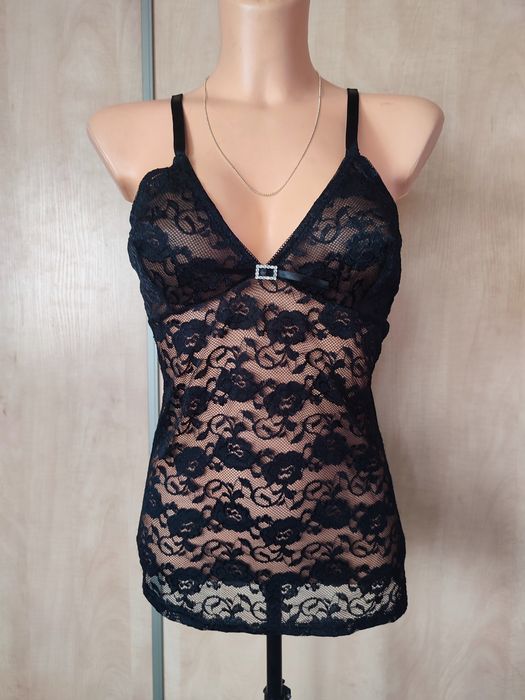 Tankini koszulka koronkowa bielizna roz 38
