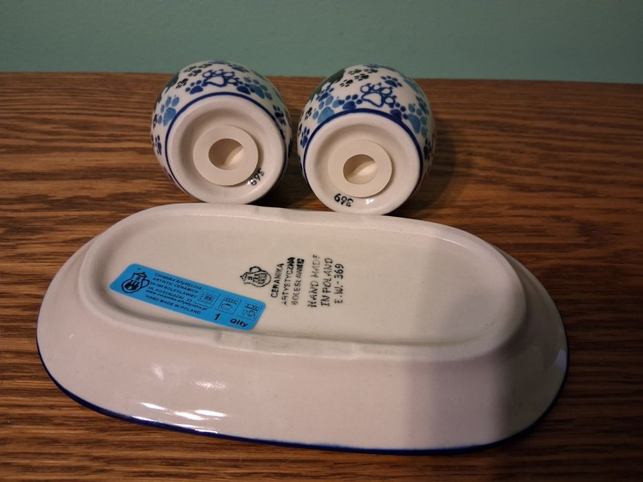 Sol + Pieprz GAT1 Ceramika Artystyczna Boleslawiec