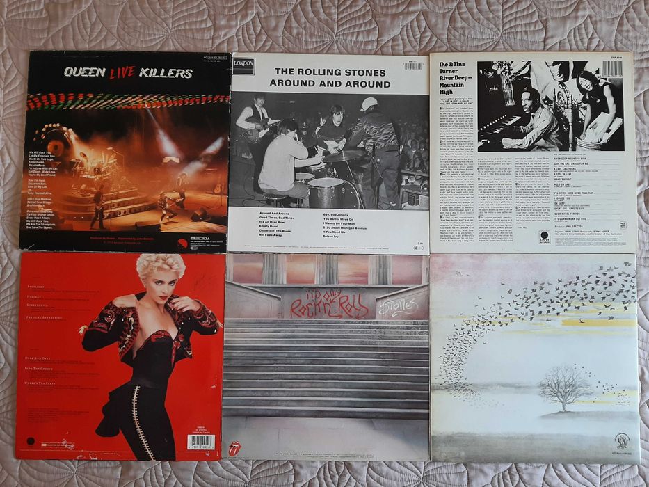 Queen – Madonna - Rolling Stones – Ike & Tina Turner – Genesis - Vinil LP