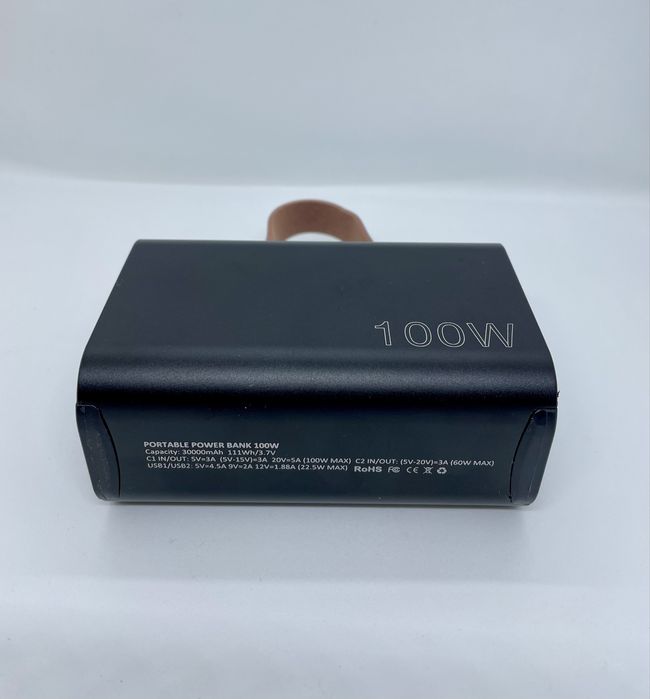 Power Bank Fast Charging 100W/30000 mAh (підійде для  ноутбуків)