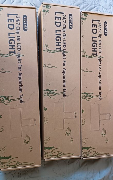 Vendo Iluminação de aquário água salgada várias unidades/reef/ corais com ciclos e on/off