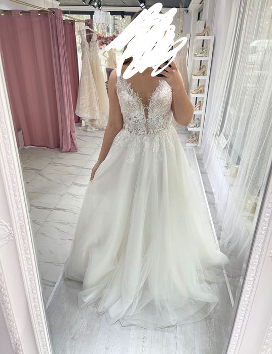 Suknia Ślubna Sofia Rein + dwa welony rozmiar 38/40