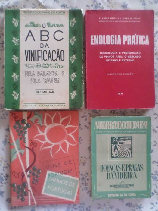 Livros sobre vinhos