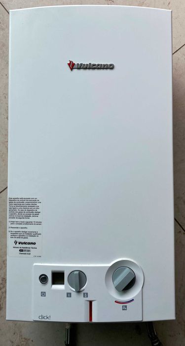 Esquentador Vulcano 12L gaz botija inteligente