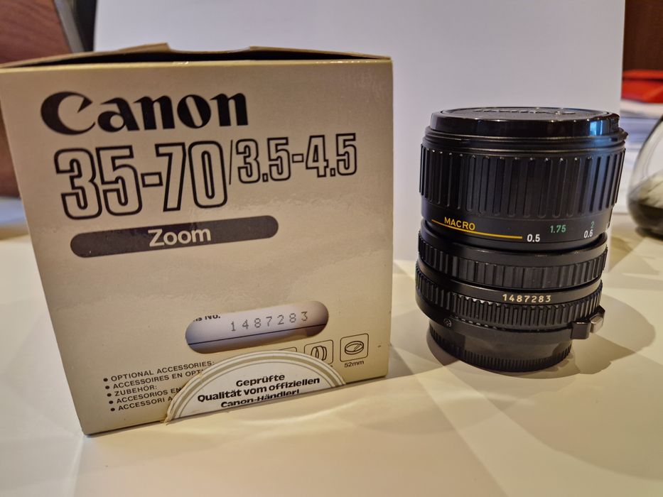 Canon FDn 35-70 COMO NOVA!!