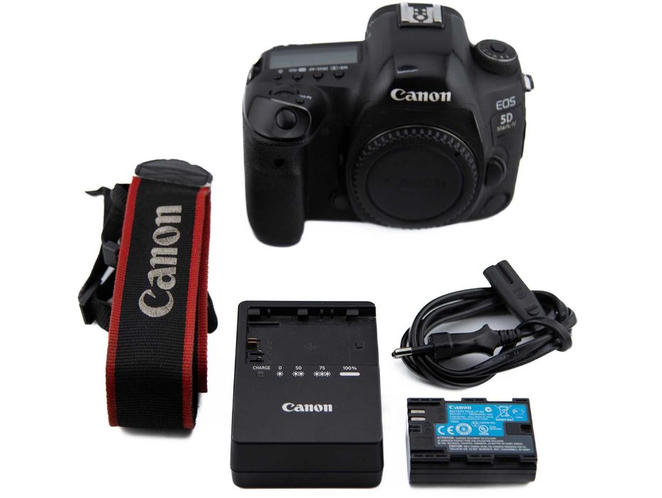 Lustrzanka Canon EOS 5D Mark IV z ładowarką - przebieg 229224 zdjęć