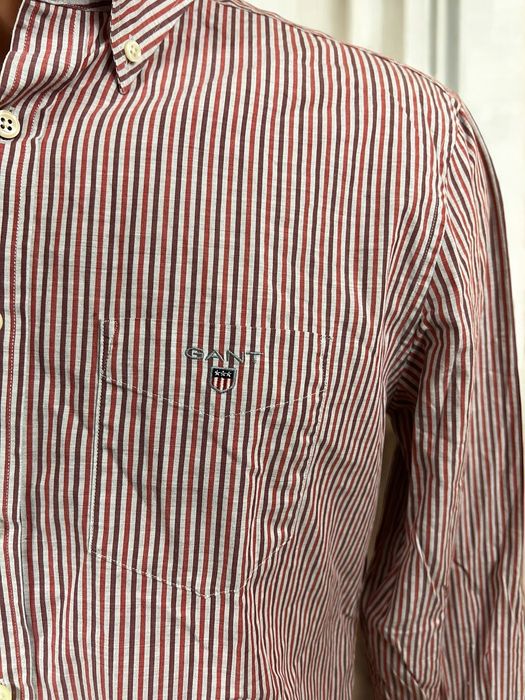 GANT Heather Broadcloth roz. M męska koszula w paski