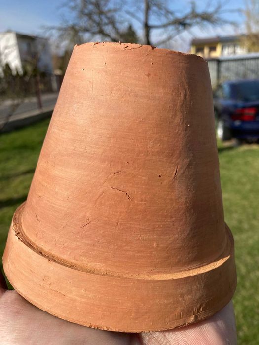 Doniczki nowe ceramiczne, gliniane vintage