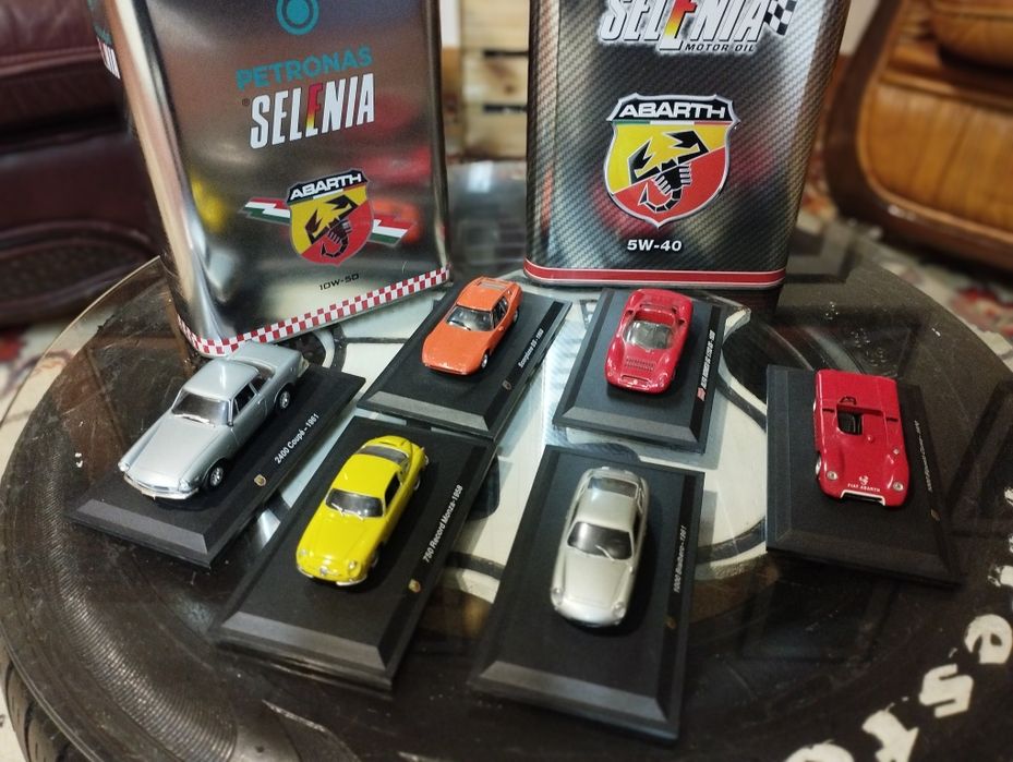 Conjunto carrinhos de coleção Abarth