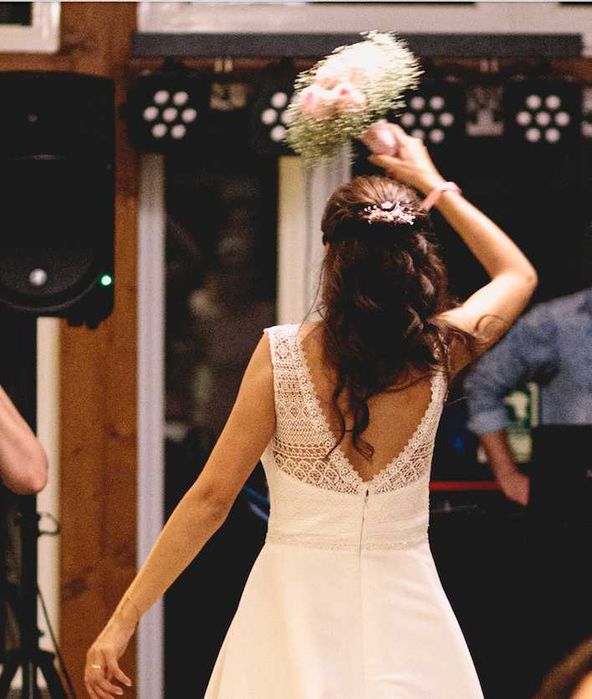 Vestido de Noiva rendado