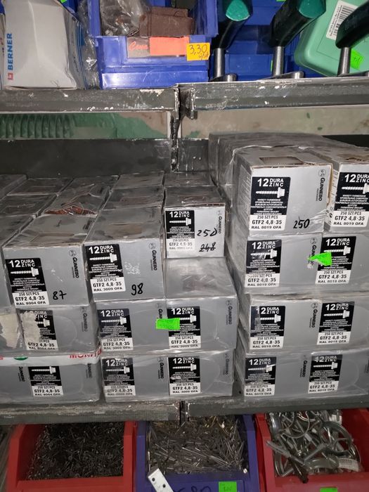 Wkręty farmerskie GTF2 4,8x35 różne kolory