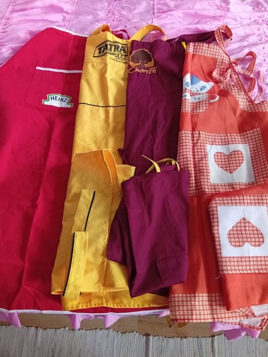 Fartuchy kuchenne z logo firmy