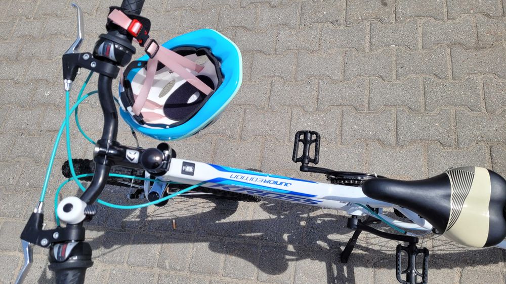 Rower dla dziecka 24 cale plus kask