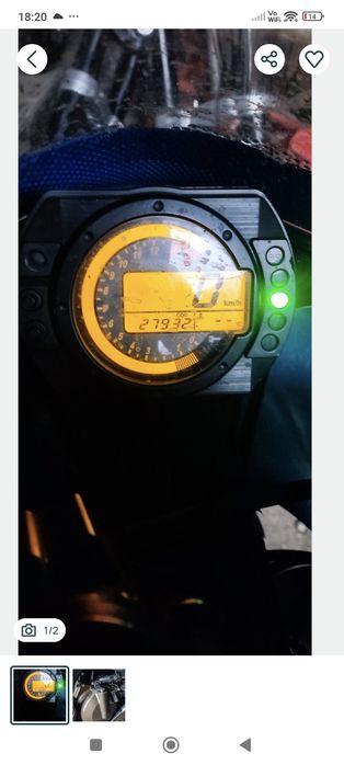 Kawasaki ZX 10r licznik 04-05