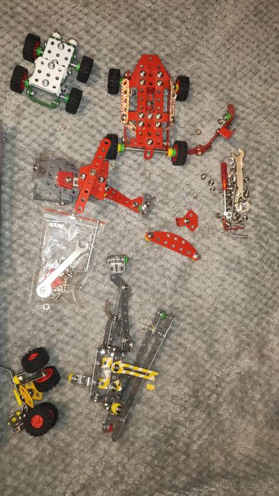 Zestawy mały konstruktor helikopter samolot wyścigówka