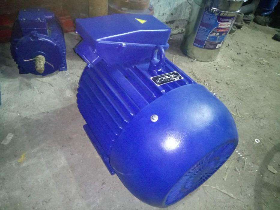 Електродвигун ,Електромотор 0.75квт,1.1,1.5,2.2,3,4,5.5,7.5 новый,бу