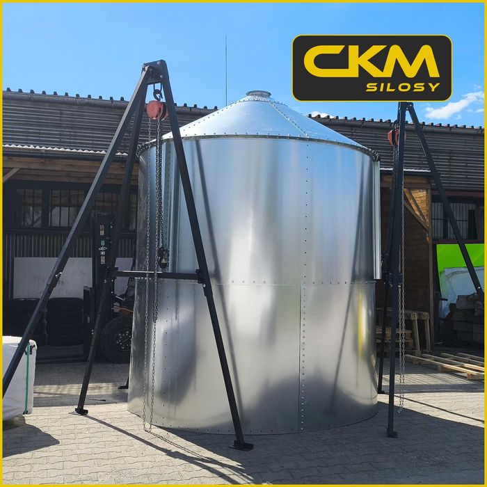 Nowy silos zbożowy 13,4 ton POLSKI - Solidny - zmontowany