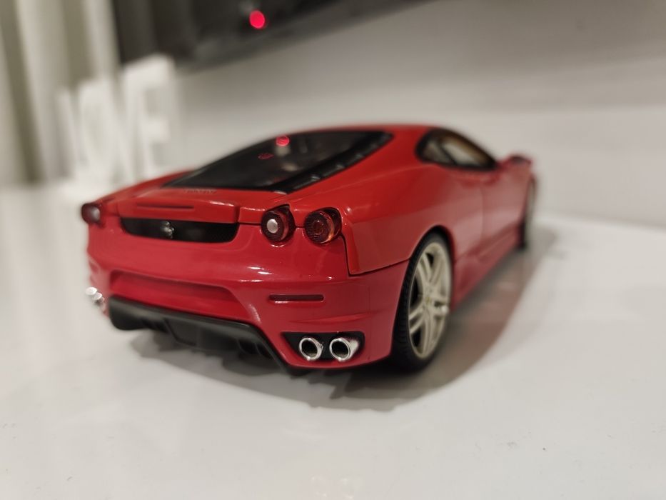 1/18 Ferrari f430 hot wheels carro coleção miniatura