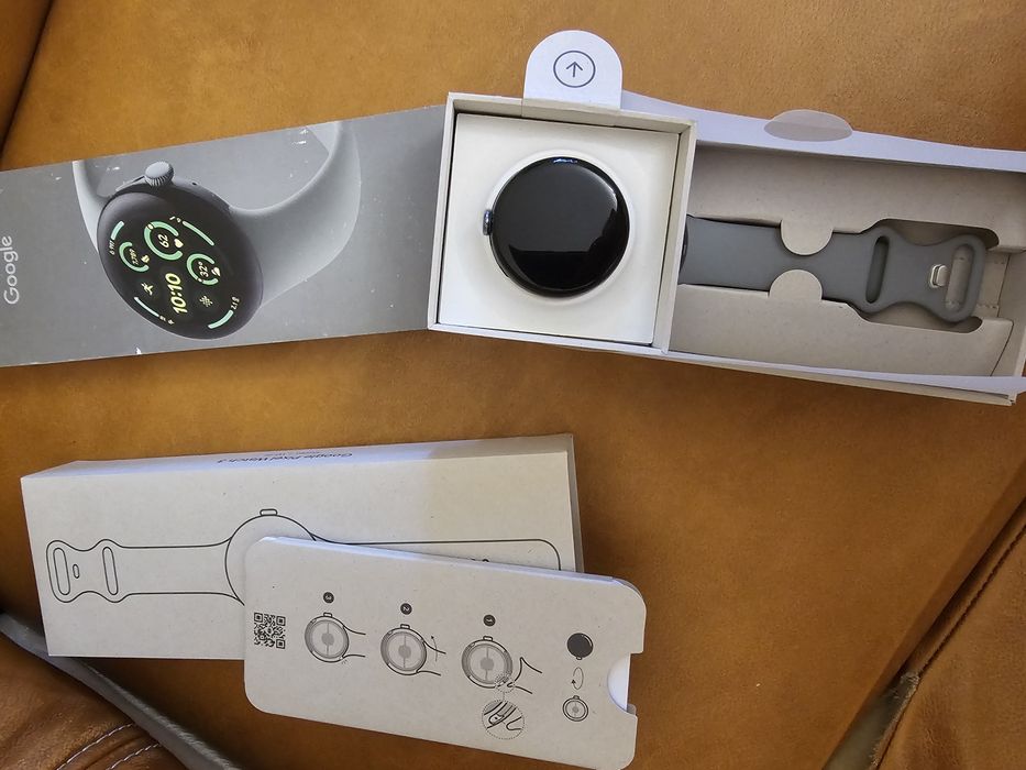 Топовий годинник Google Pixel Watch 3 45 mm Європа офіційний, не США.