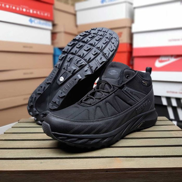 Великани зимові  Merrell Float Pro  високі чорні  45 46 47 48 49