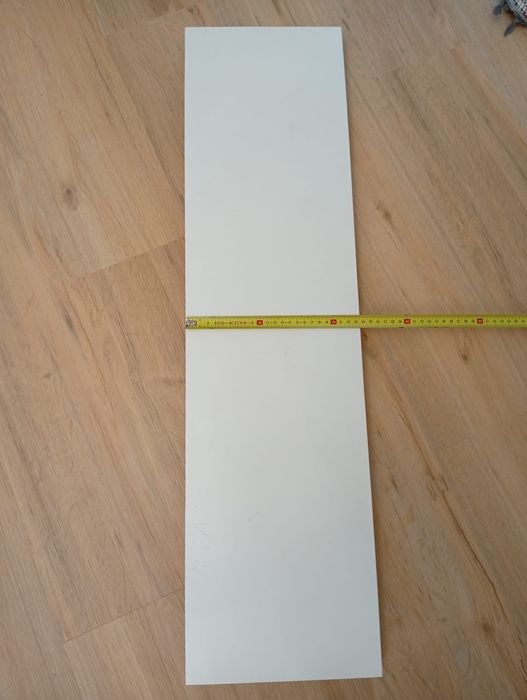 2 prateleiras invisíveis brancas