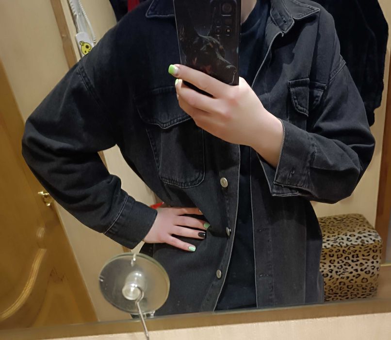 Джинсовий кардиган/сорочка