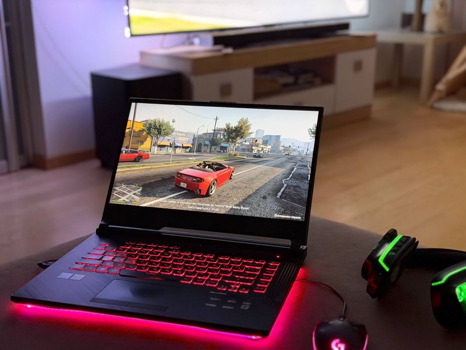 ЗСУ Скидка! Мощный игровой ноутбук Asus Rog Strix с полным комплектом