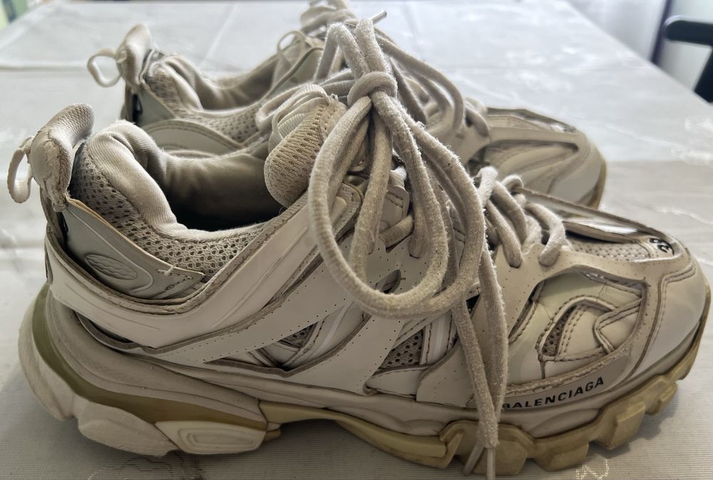 Balenciaga track white
