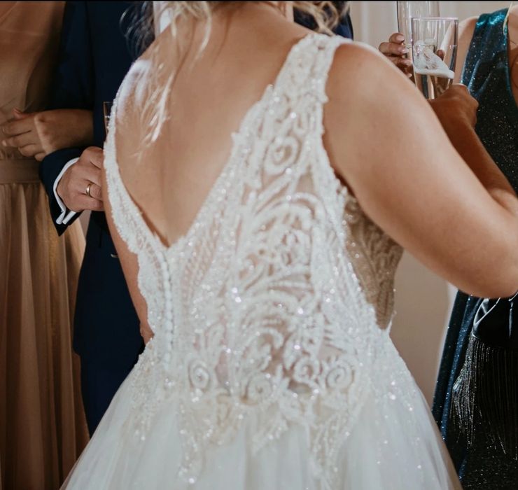 Suknia ślubna księżniczka