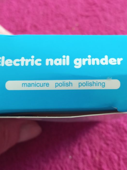 Pilniczek elektryczny do  paznokci - nowa + kabel